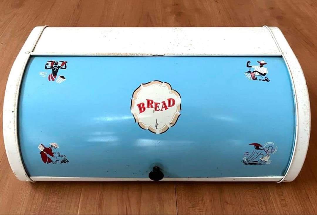 【vintage】レア‼︎ ウースターウェア ロールアップブレッド缶