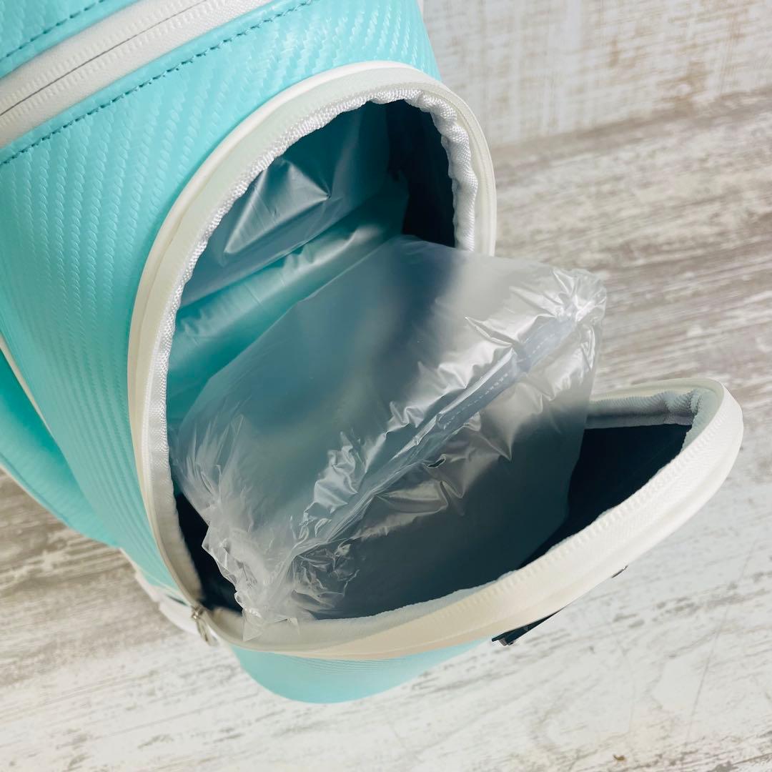 【新品】OMNIX GOLF オムニックスゴルフ キャディバッグ　ミント