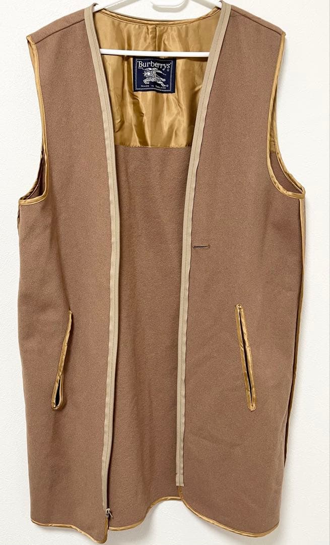 Burberry バーバリー　トレンチコート用ウールライナーベスト ヴィンテージ