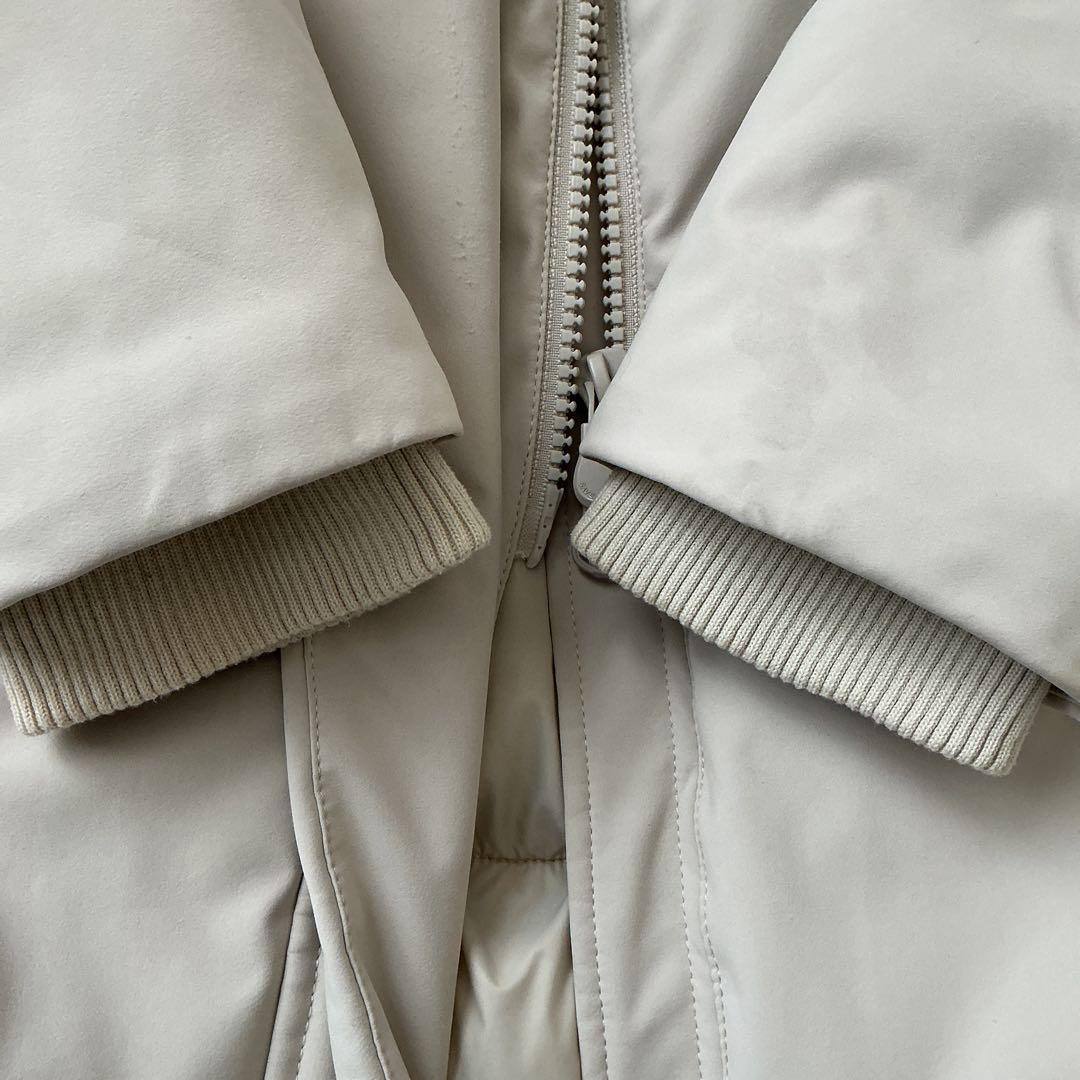 SAVETHEDUCK 上位モデル ポリエステルダウン ホワイトベージュ