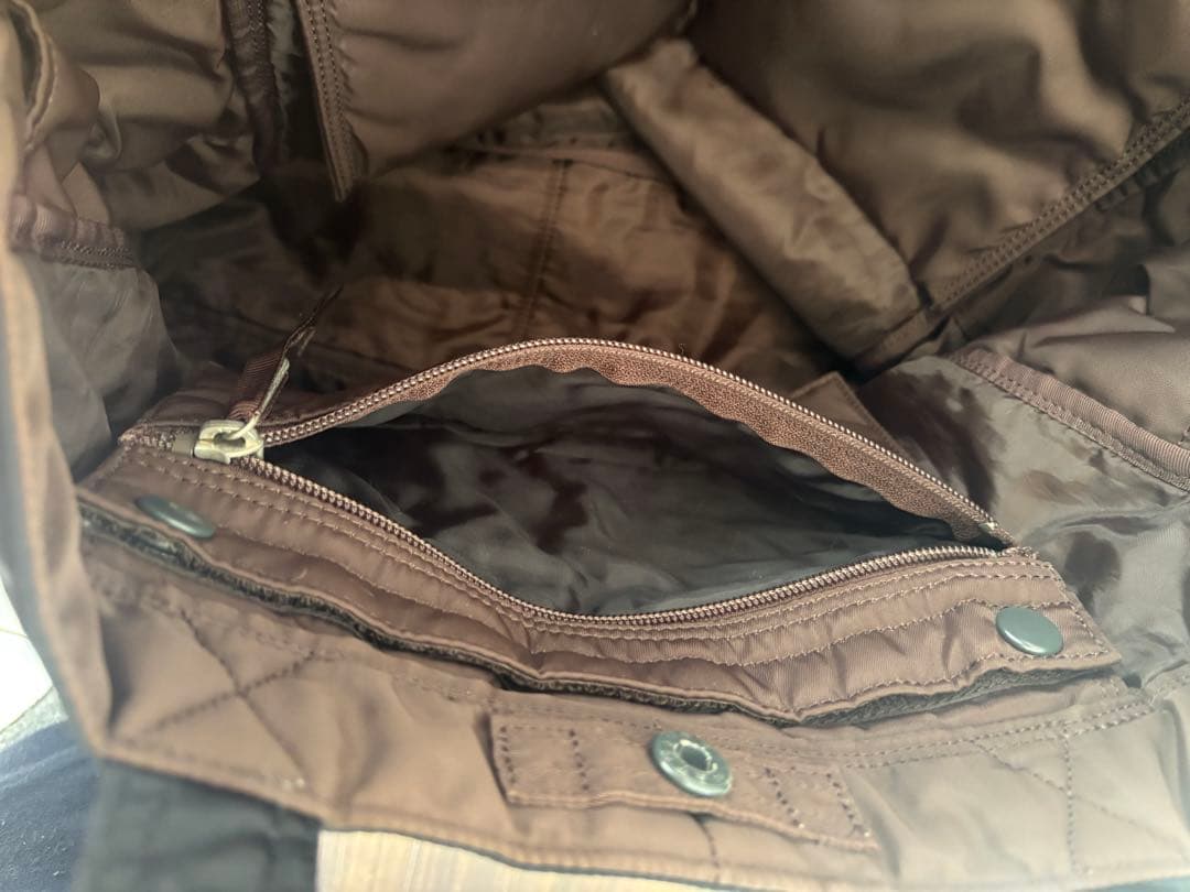 ポーター クリーム トートバッグL ブラック　美品　大人気