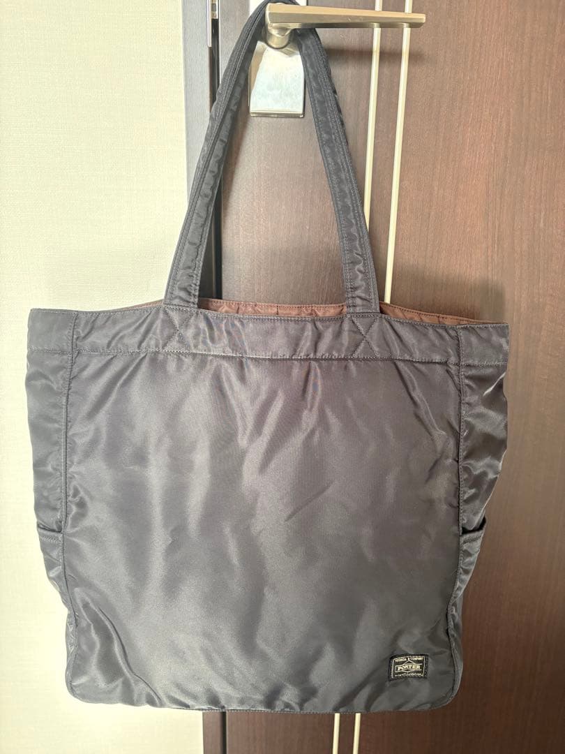 ポーター クリーム トートバッグL ブラック　美品　大人気