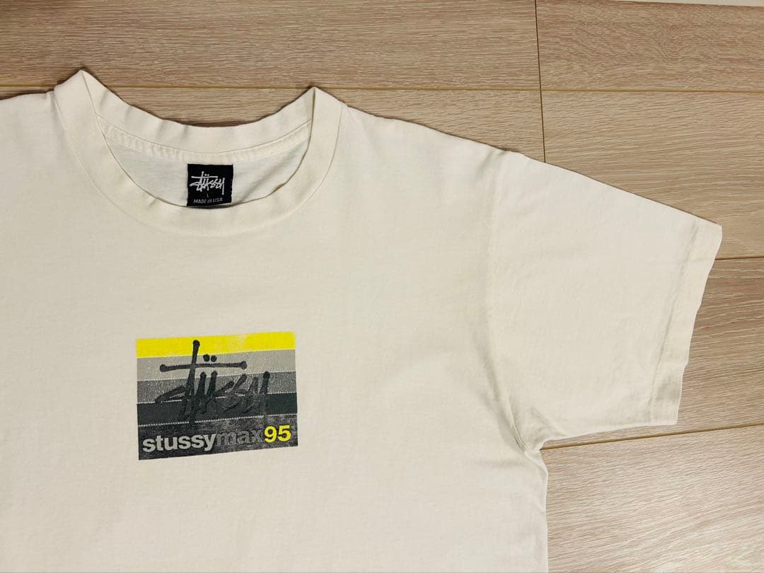 激レア old stussyステューシー airmax95 イエローグラデ