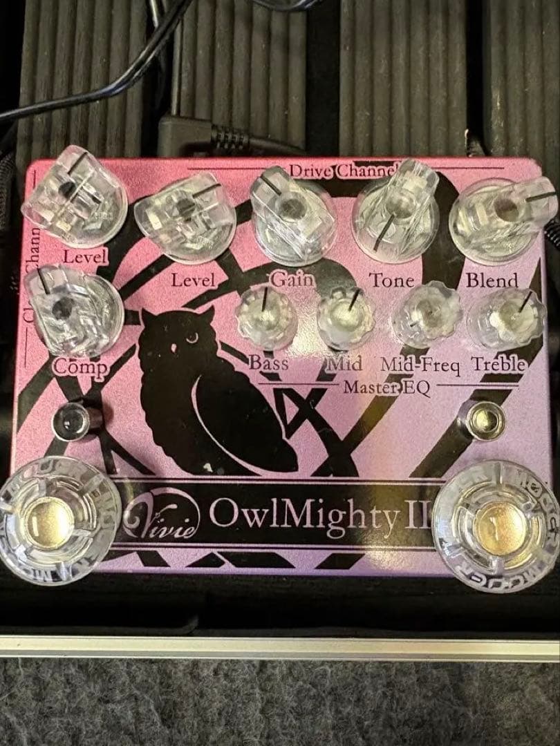 最終値下げ‼️Vivie OwlMighty II ベースエフェクター