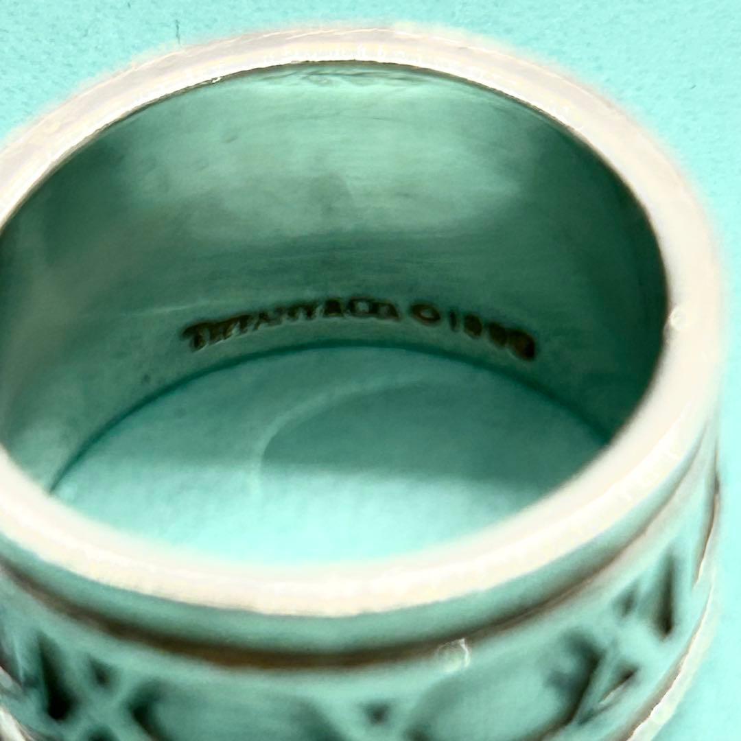 TIFFANY ティファニー アトラス リング SV925 約15.5号 ワイド