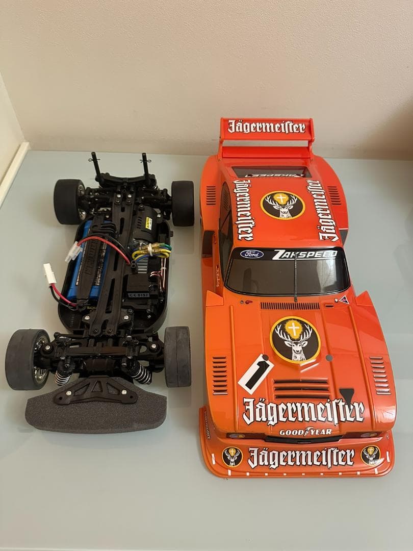 タミヤ ザクスピード イェーガー マイスター フォードカプリ Gr.5 TT02