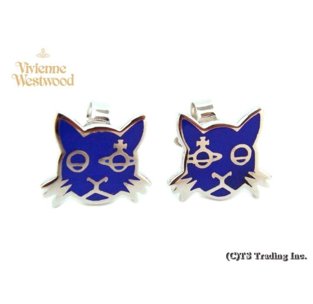 【極美品】VivienneWestwood ヴィヴィアン ピアス キャットオーブ