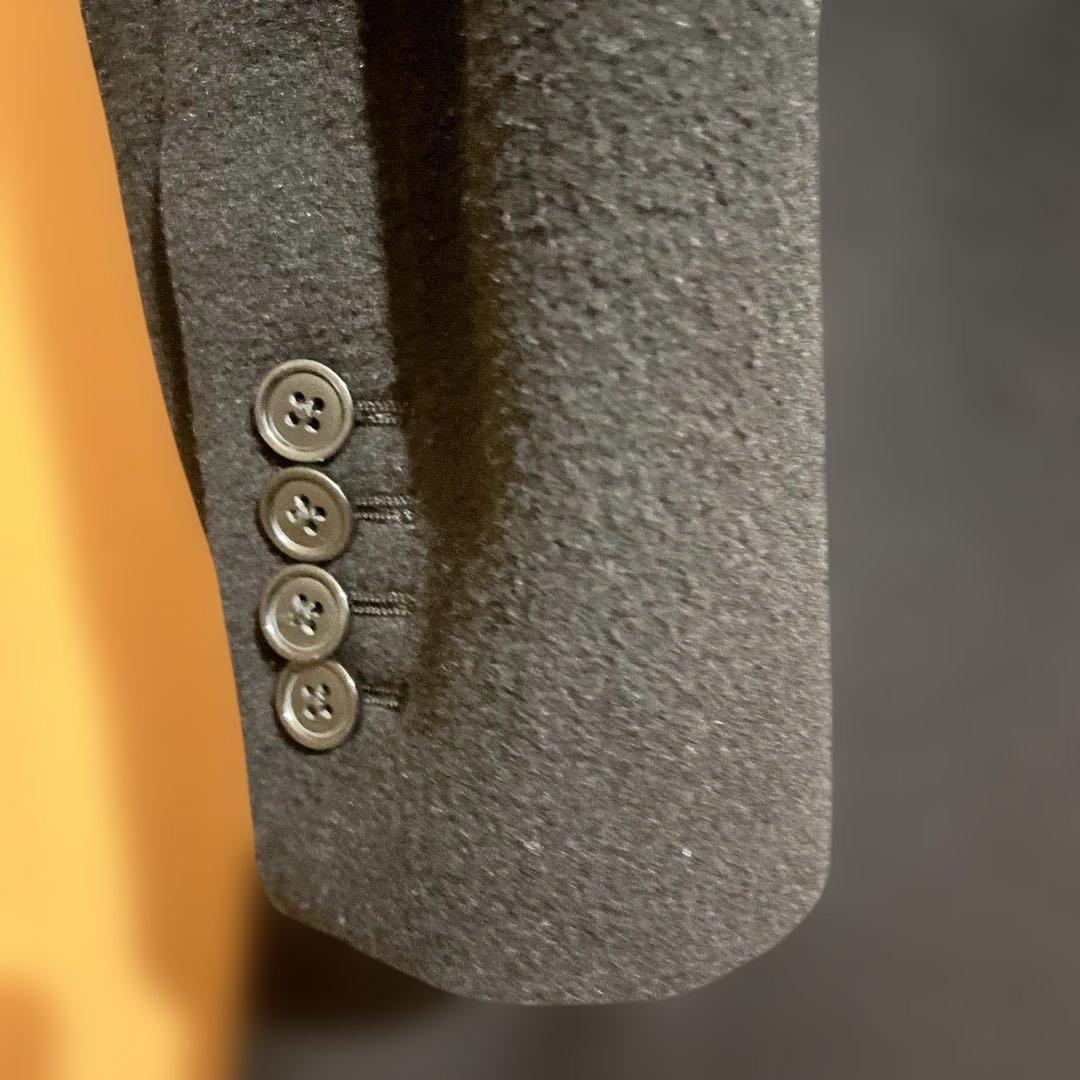 LARDINI ネイビー チェスターコート