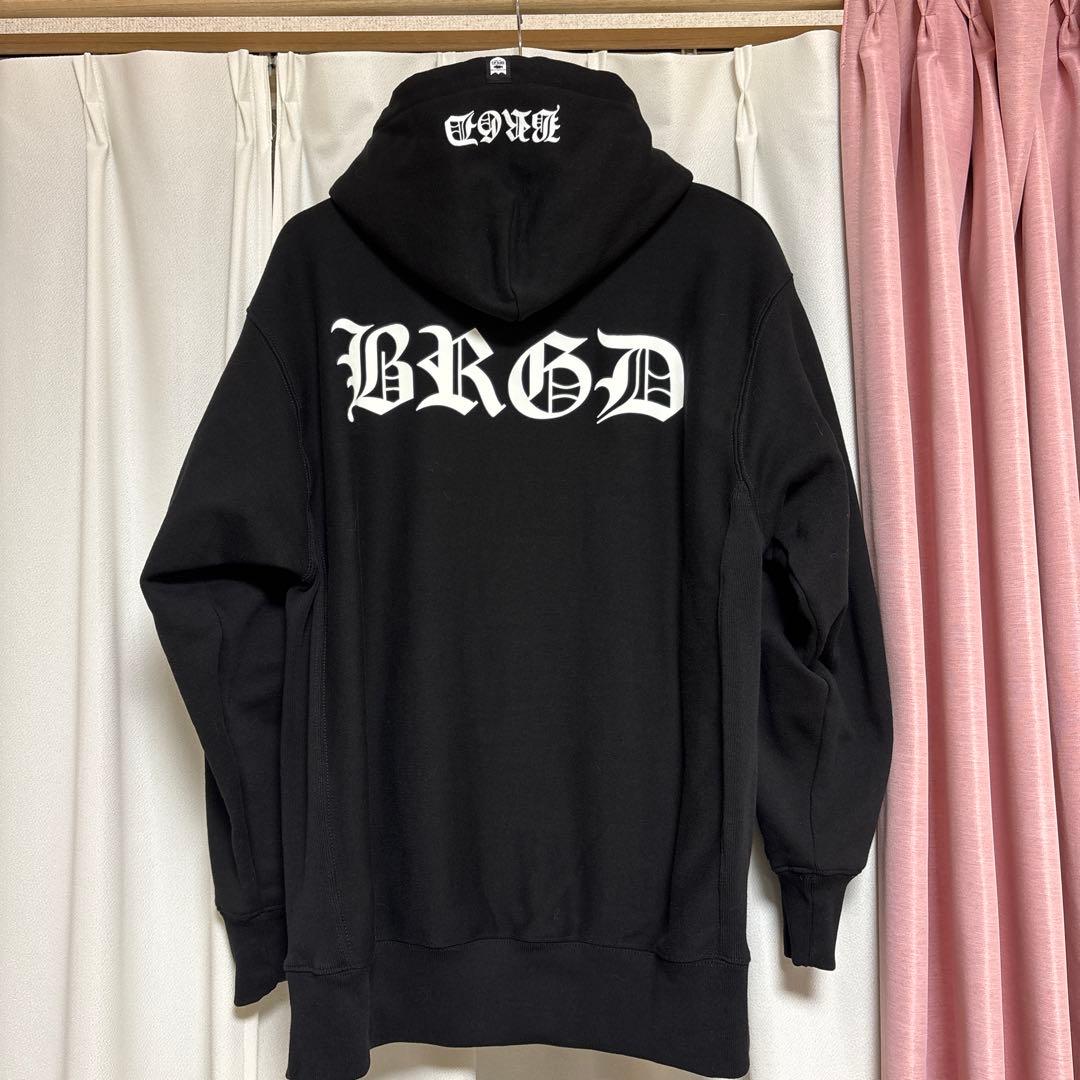 バスブリゲード ブラック パーカー サイズＬ
