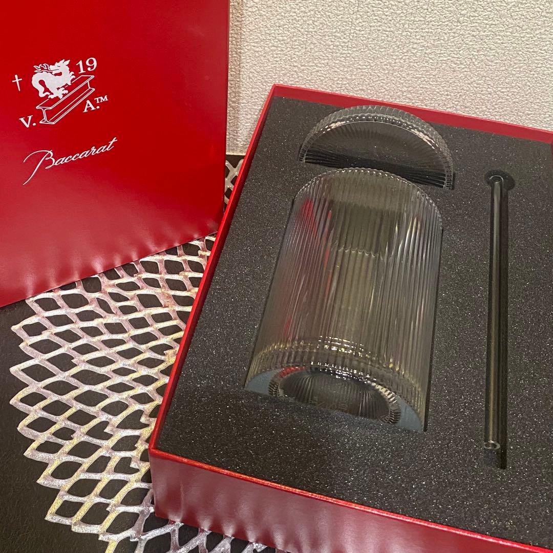 BACCARAT バカラ☆ヴァージルコラボ/クリスタル クリア グラス/美品