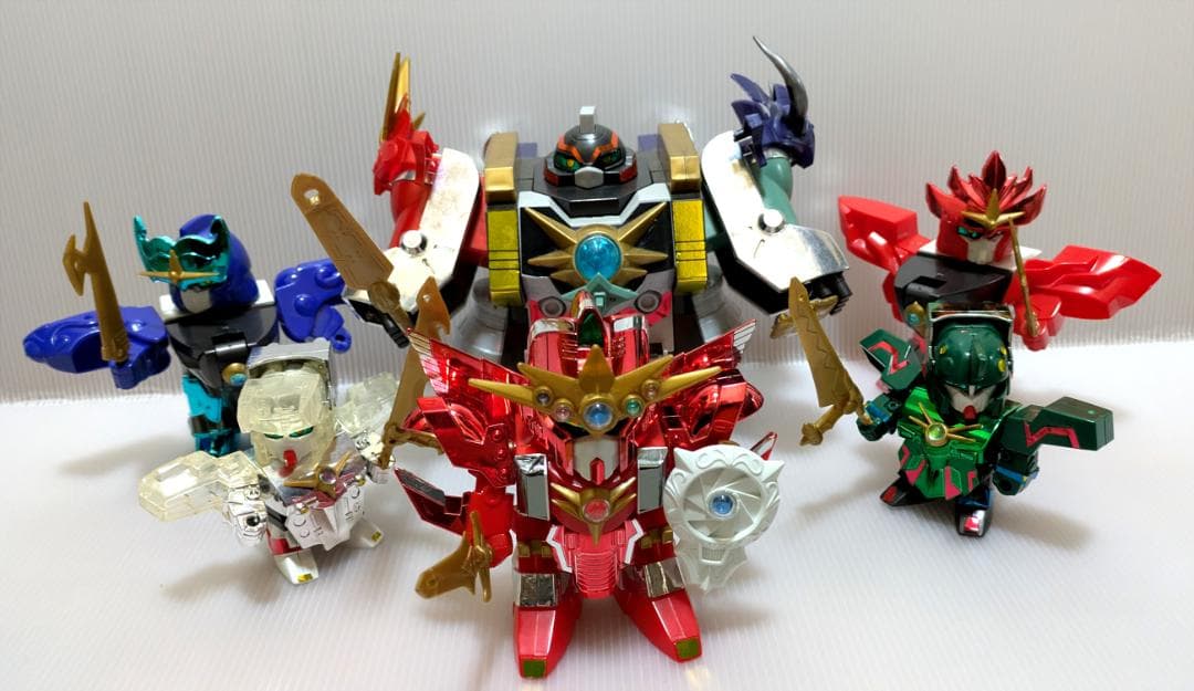 【限定版】元祖SDガンダム外伝 超機甲神ガンジェネシス 六神合体 バンダイ