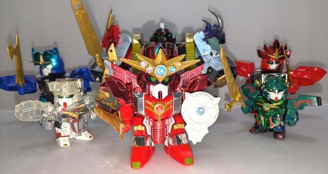 【限定版】元祖SDガンダム外伝 超機甲神ガンジェネシス 六神合体 バンダイ