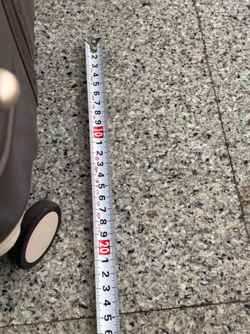 Hante 高級キャリーケース ブラウン