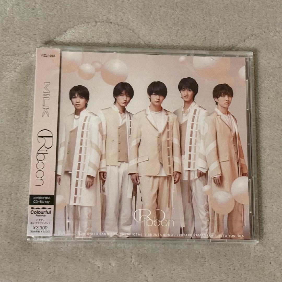 【新品未開封】M!LK Ribbon 初回限定盤A
