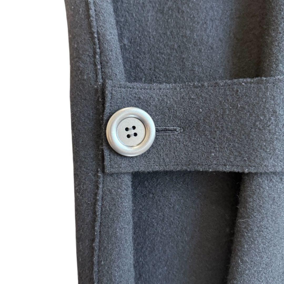 FOXEY フォクシー　ブラックフード付きコート