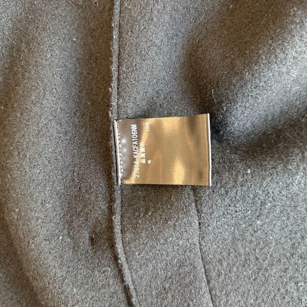 FOXEY フォクシー　ブラックフード付きコート