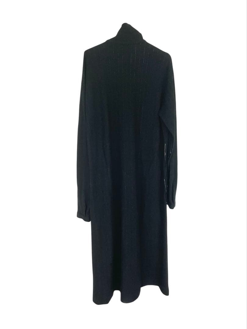 yohji yamamoto ハイカラーロングCD（BLACK）