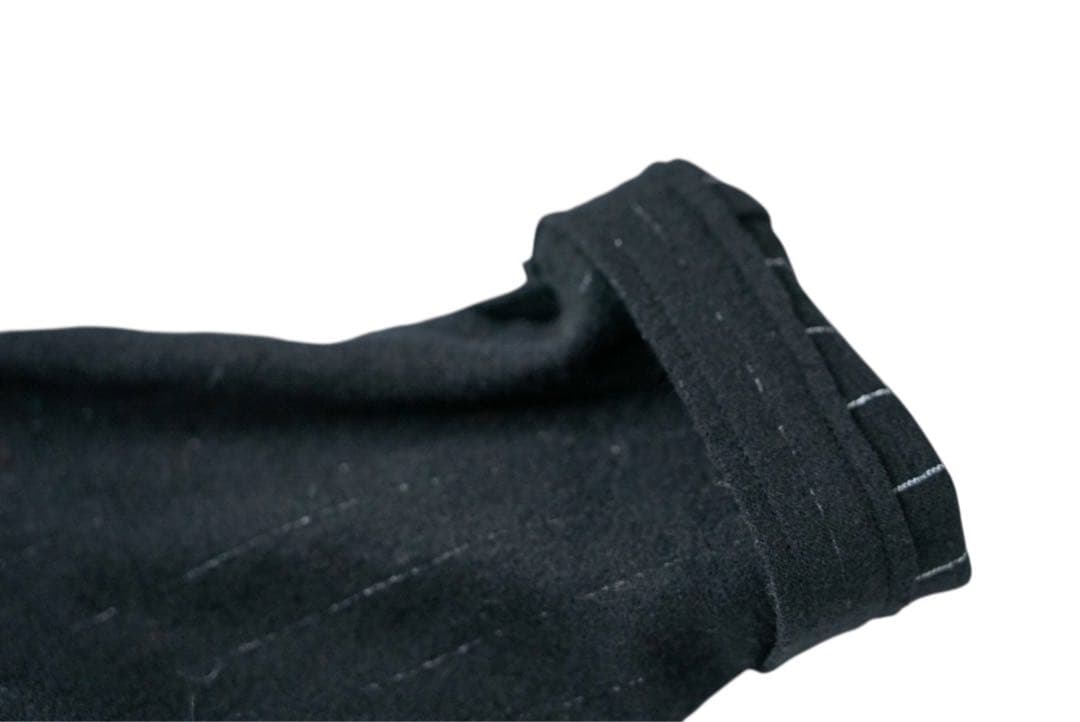 yohji yamamoto ハイカラーロングCD（BLACK）