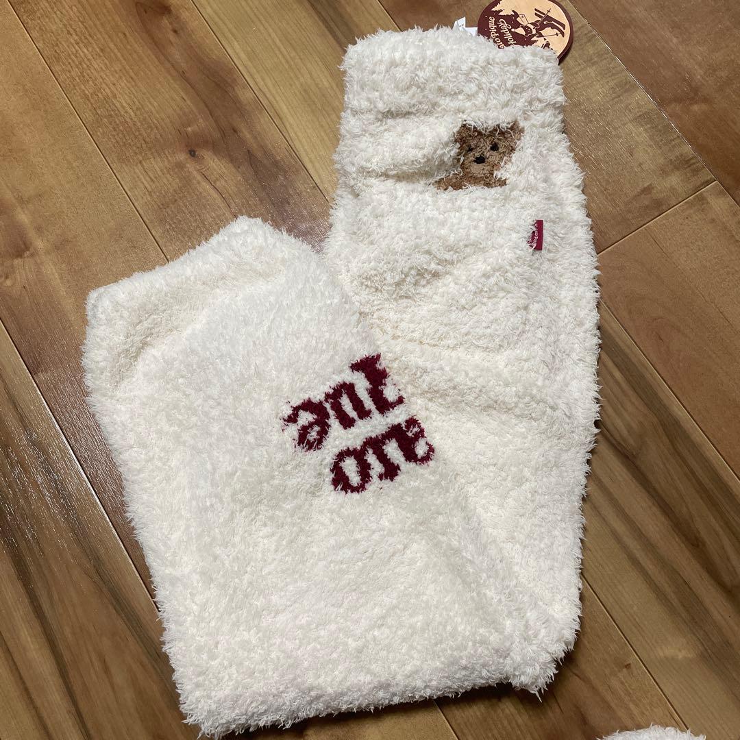 【HOLIDAY】ジェラートピケ　スノーベアジャガードプルオーバー＆ロングパンツ