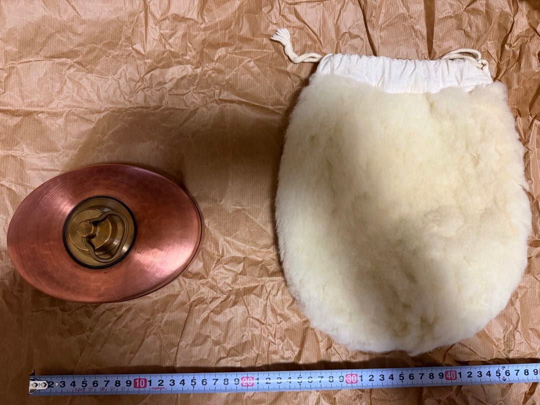 ドイツ WALL社 銅製湯たんぽ　【新品未使　希少品】