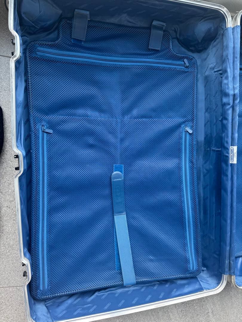 青タグ リモワ トパーズ 4輪キャリーバッグ 86L トパーズ　アルミニウム