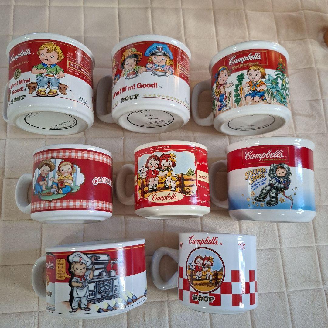 キャンベル Campbells キャンベルキッズ マグカップ スープカップ 8個