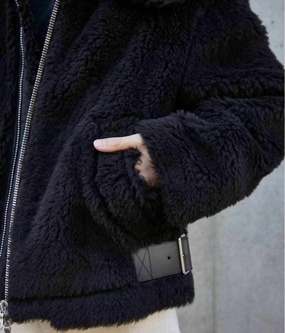 【MARKAWARE / マーカウェア】ALPACA BOMBER JACKET