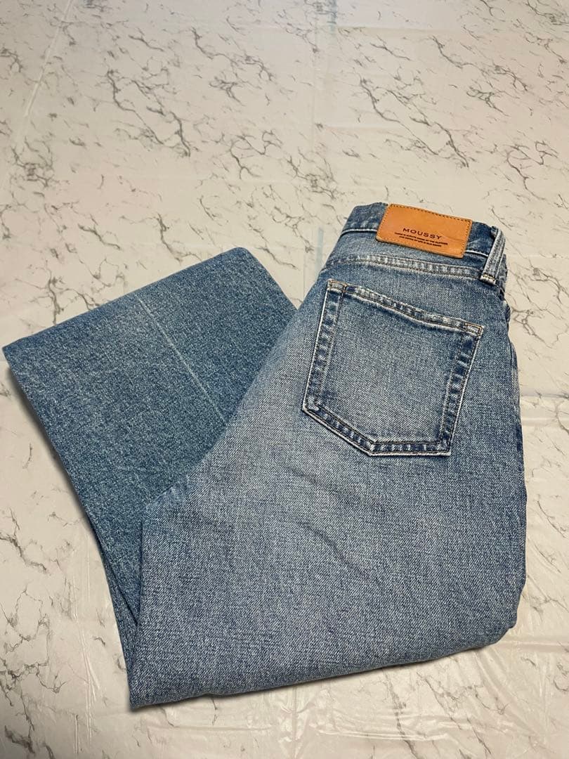 【美品】MOUSSY マウジー MVS FLARE フレアデニム 25インチ