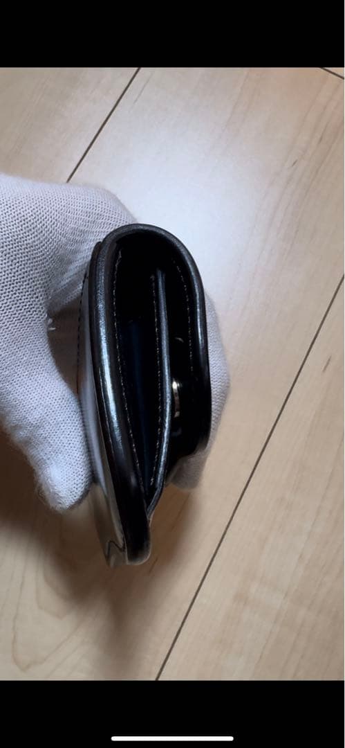 ラストクロップスタング　シェルコードバン　ブラック