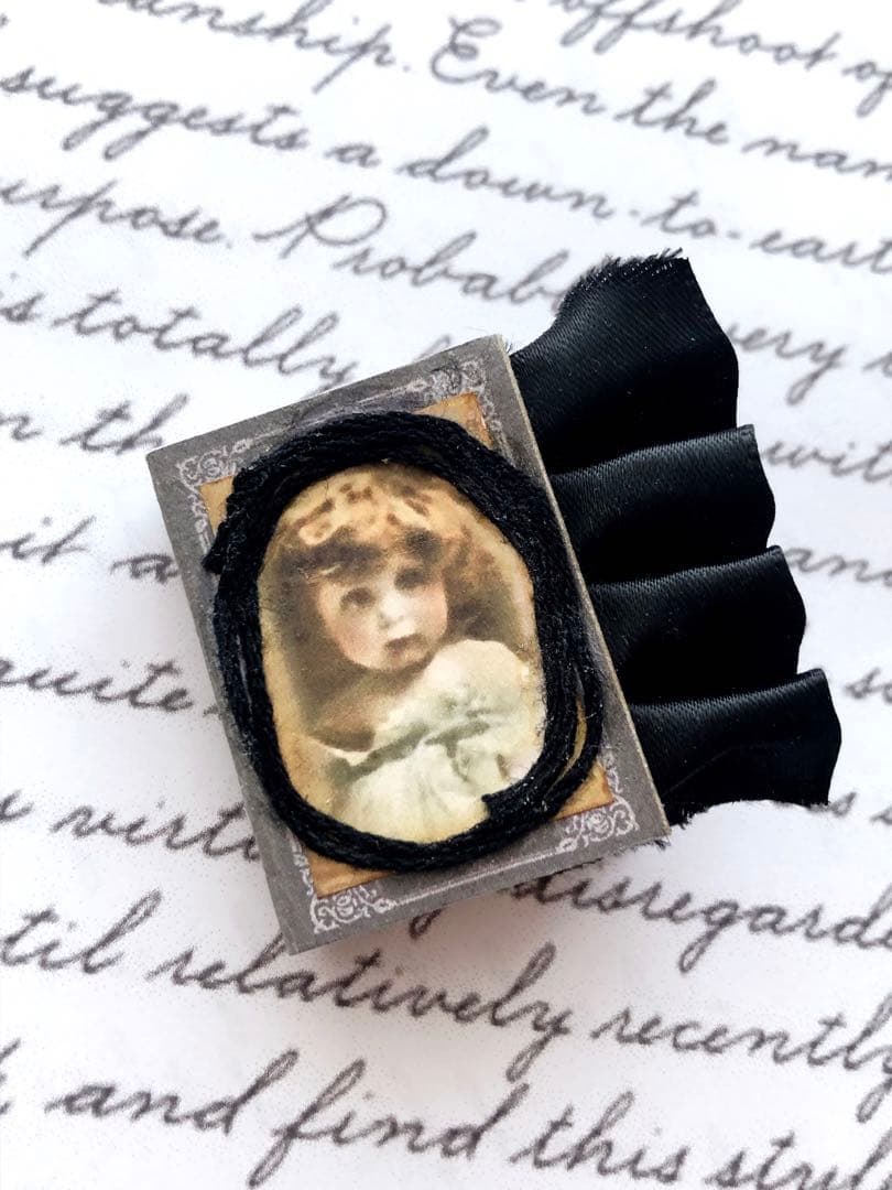 ✧1点物✧1冊✧vintage victorian✧mini book✧豆本✧