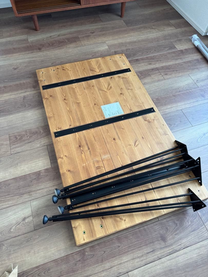 ※最終値下げ※【美品】LOWYA 天然木ダイニングテーブル 幅120