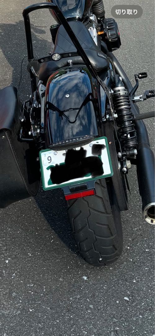 kidokotaスポーツスターリアフェンダー LEDテールランプ付き