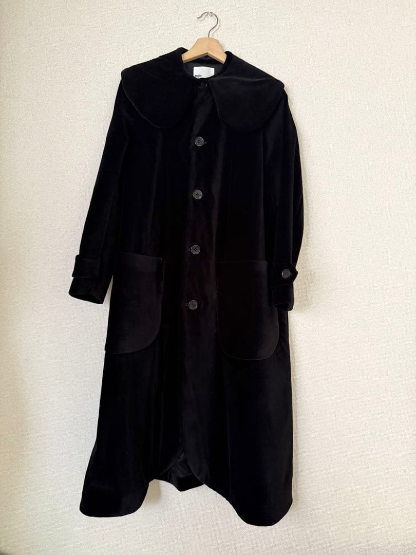 noir kei ninomiya 黒 ロングコート xs