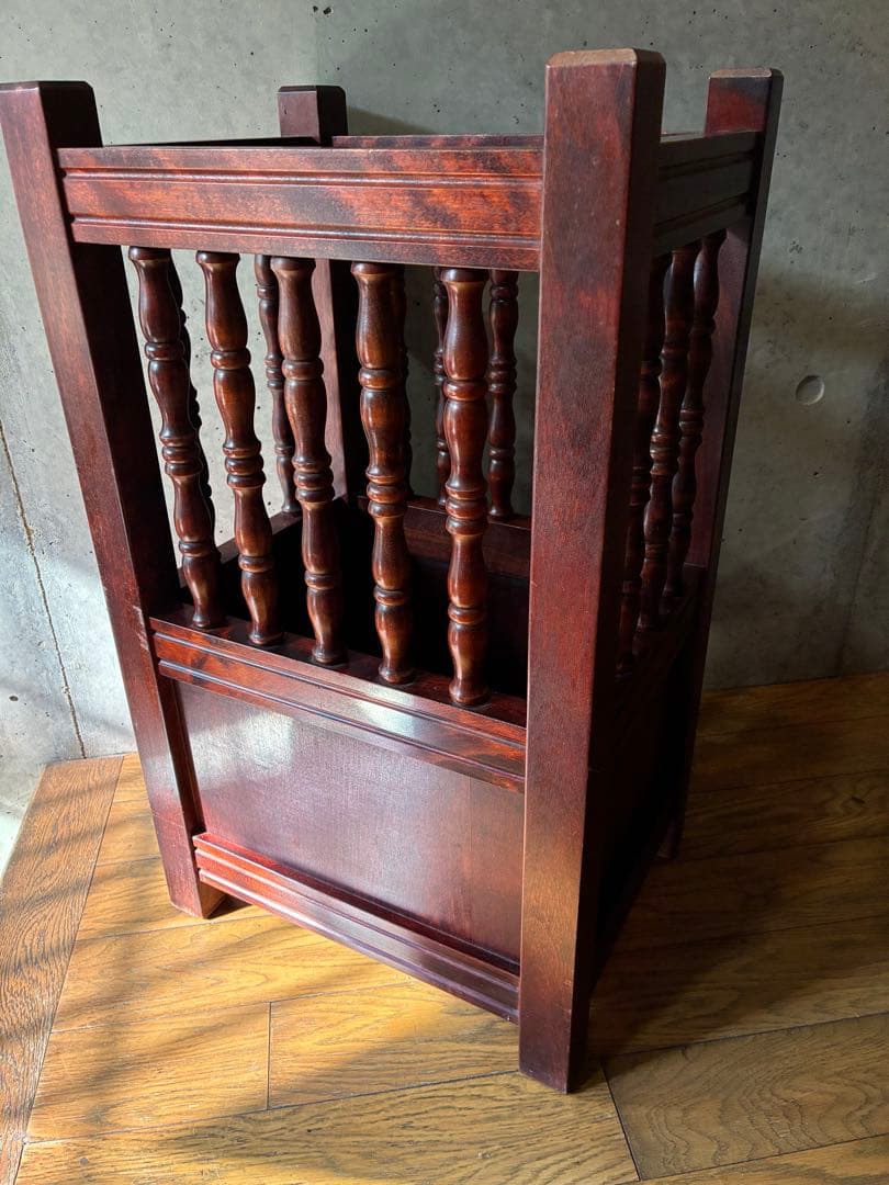 値下げ　九州民藝村　スピンドルデザイン傘立て