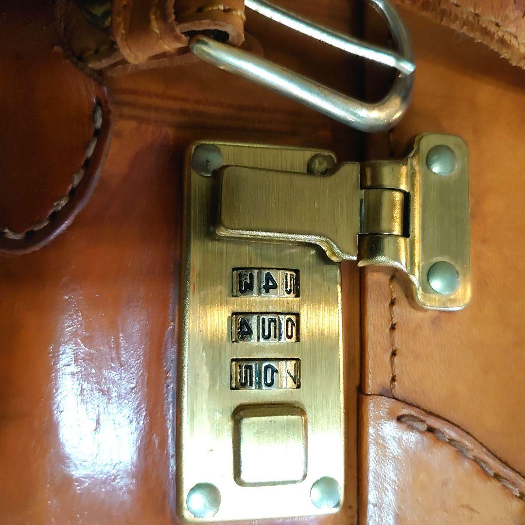 本革製　トランクケース ブラウン（ハンズセレクト）