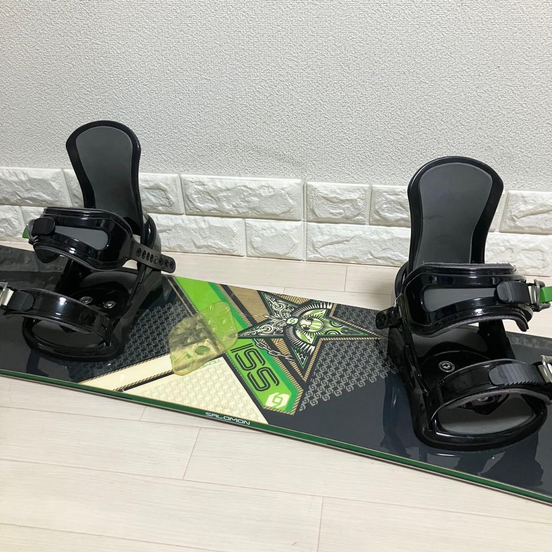 バック付/SALOMON SSIサロモン スノーボードセット155cm/バインM