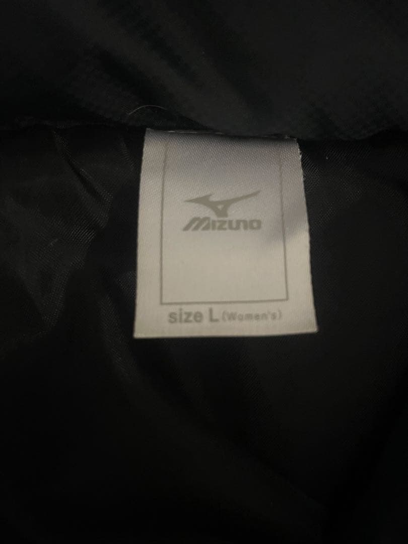 美品 Mizuno フード付ベンチコート Lサイズ