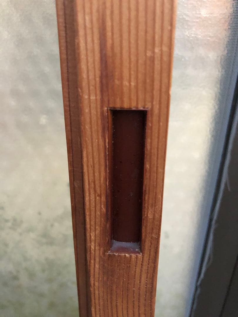 雪見障子　昭和レトロ　4枚セット