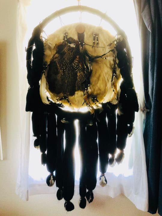 特大ドリームキャッチャー ネイティブ　幸運