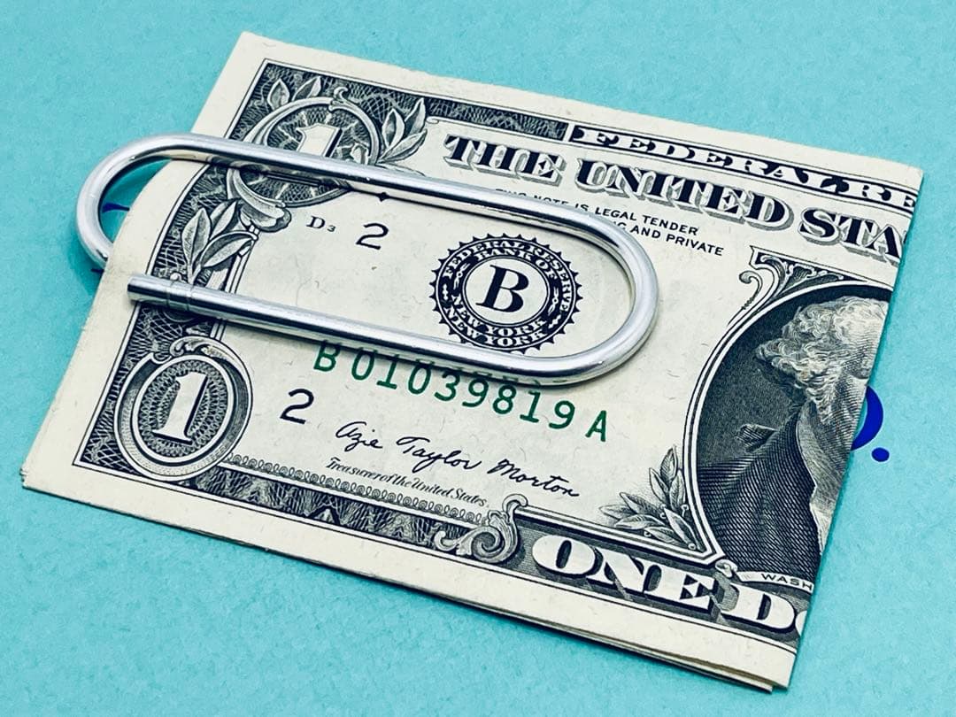 c842 ティファニー　ゴルフクラブ　マネークリップ　シルバー　925