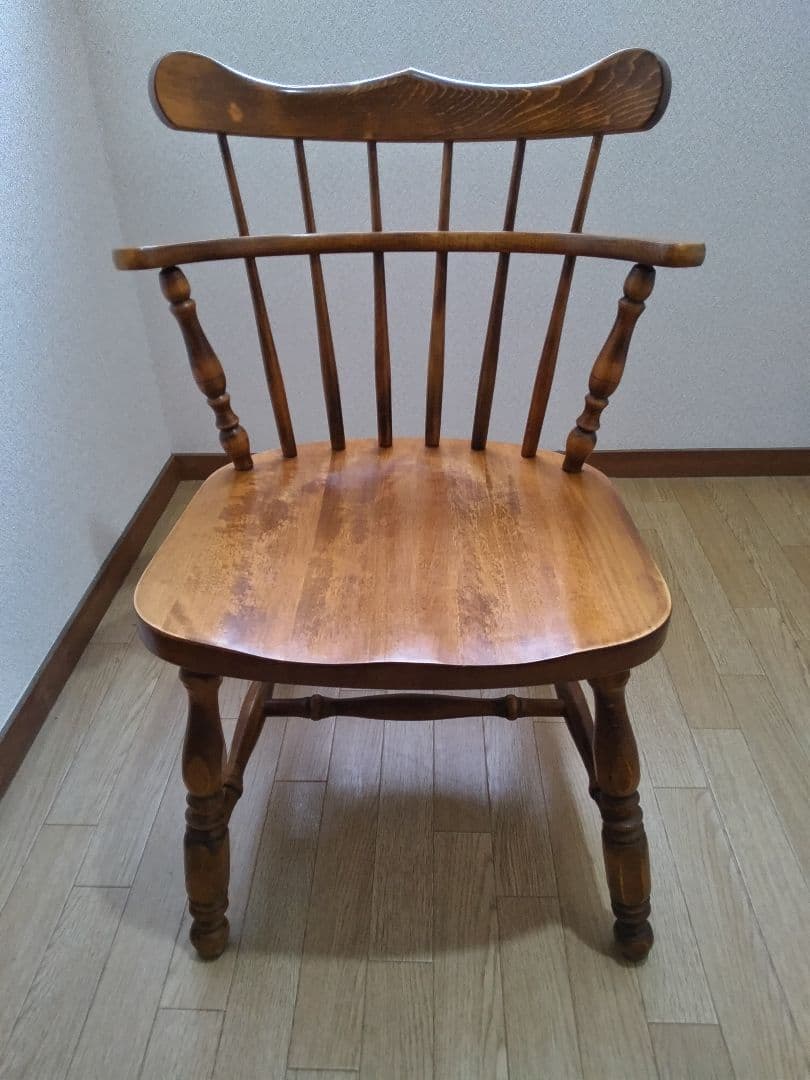 アクア様 飛騨産業 ヒダ·ダイネット 木製 ダイニングチェア ヴィンテージ