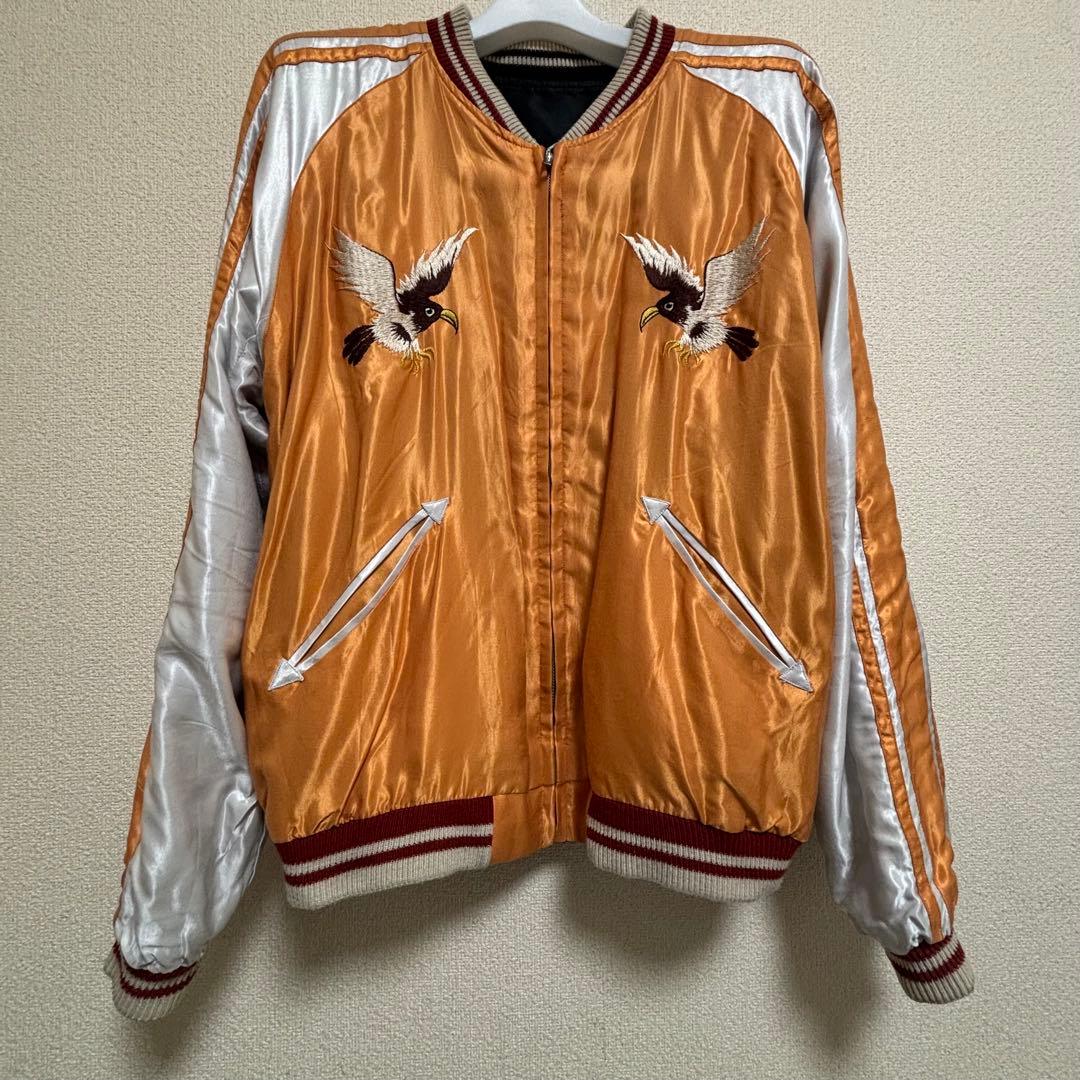 テーラー東洋 1950s リバーシブル スーベニア ドラゴン イーグル 中古