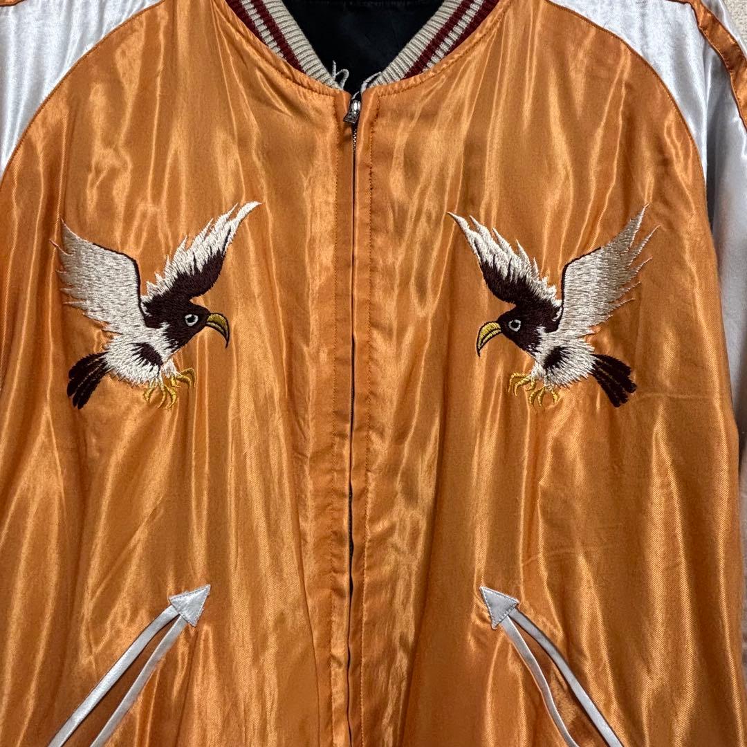 テーラー東洋 1950s リバーシブル スーベニア ドラゴン イーグル 中古