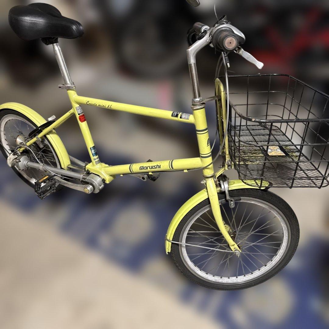 丸石サイクル　シャフトドライブ　ミニベロ２０インチ　アルミフレーム