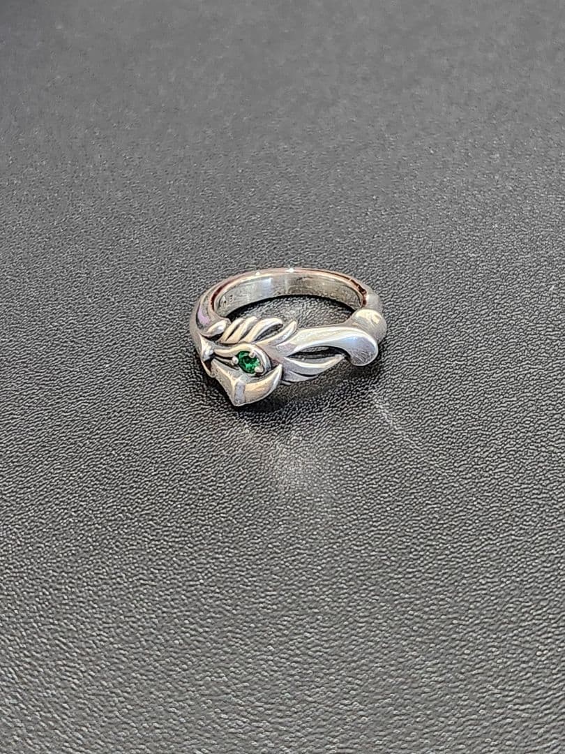 【jupiter】Bloody Mary　Ties Ring　エメラルド