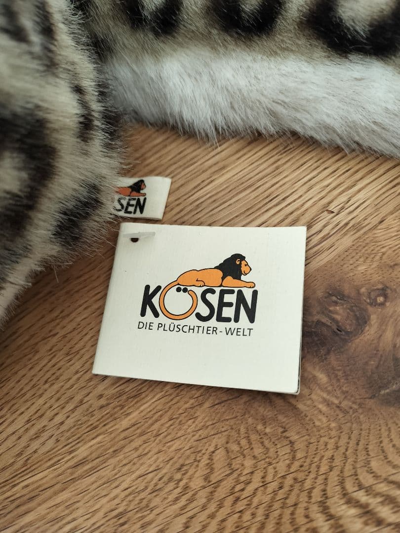 KÖSEN　 ケーセン社　ユキヒョウ　タグ付き　アトリエニキティキ　KOSEN