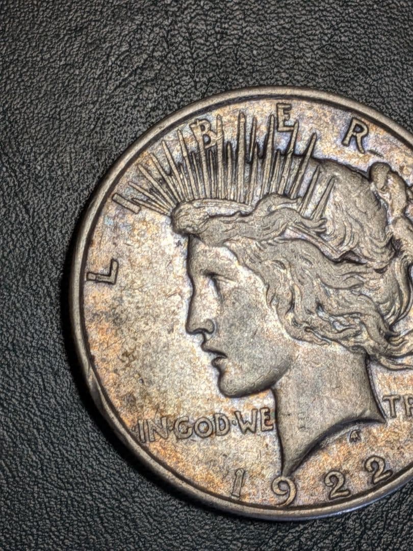 ピース1ドル銀貨1922年!!!