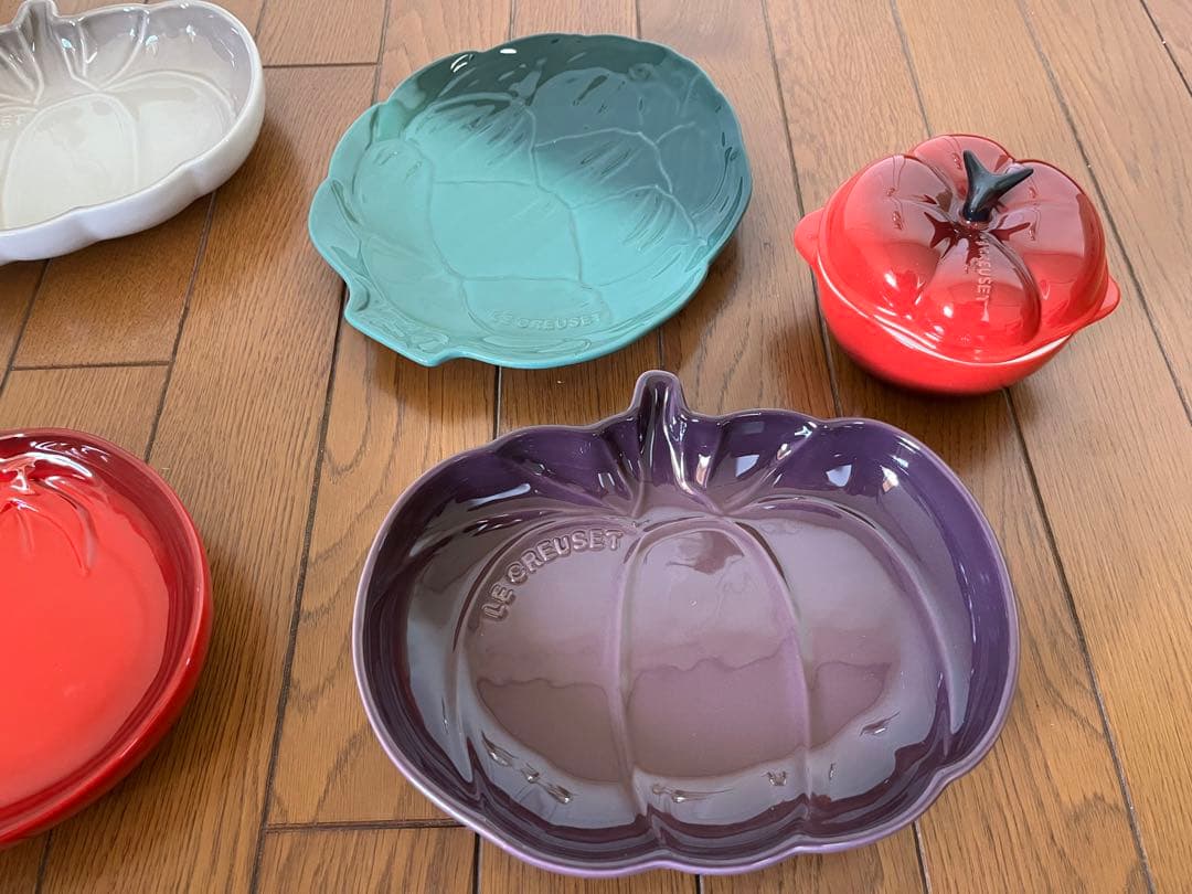 最終お値下げ～ル・クルーゼのベジタブルセット　　パンプキン　レア＆入手困難