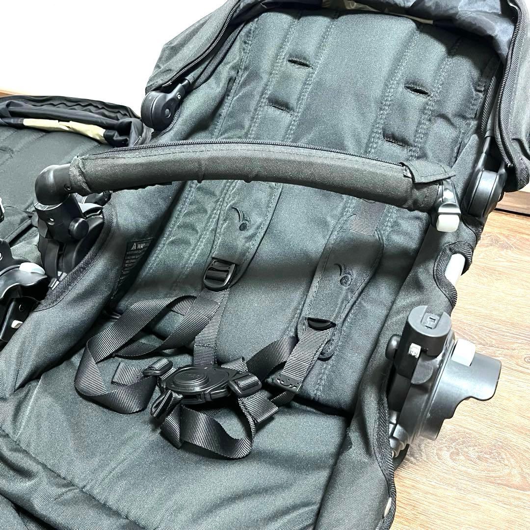 【フットマフ付】ベビージョガー シティセレクト 2人乗り ベビーカー 双子 良品