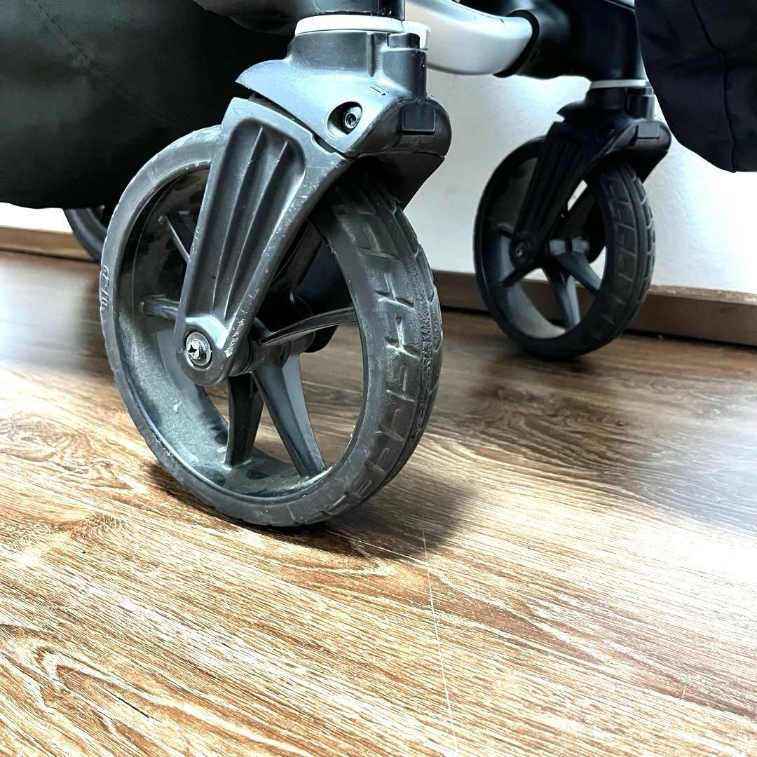 【フットマフ付】ベビージョガー シティセレクト 2人乗り ベビーカー 双子 良品